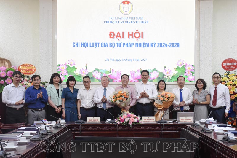 Đại hội Chi hội Luật gia Bộ Tư pháp nhiệm kỳ 2024-2029